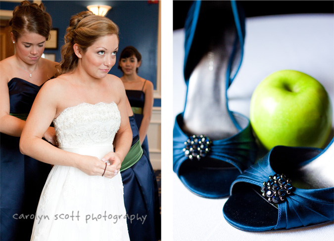 blue wedding shoes raleigh wedding photographer