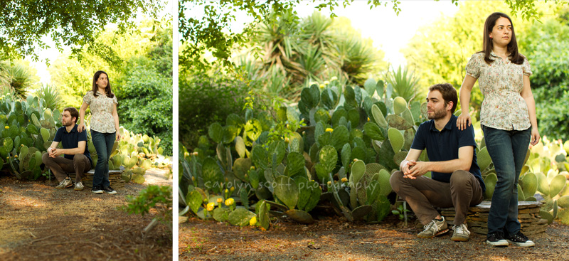 JC Raulston Arboretum engagement session