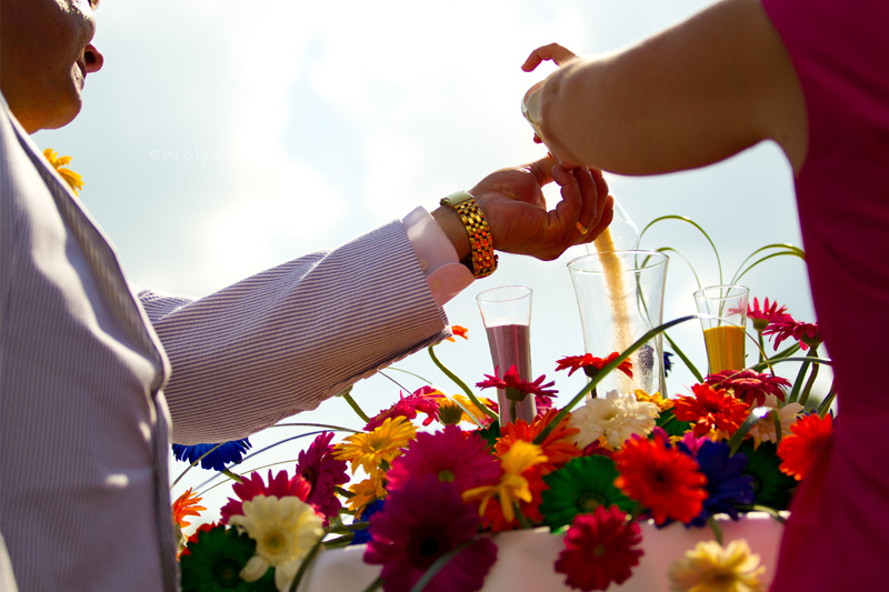 wedding sand ceremony