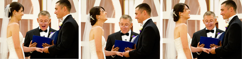 Erickson Alumni Center Wedding Ceremony