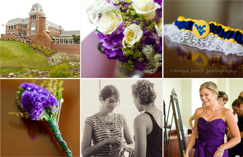 WVU Erickson Alumni Center Wedding