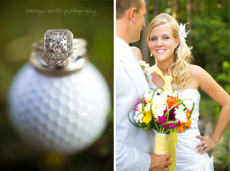 Golfball ring shot