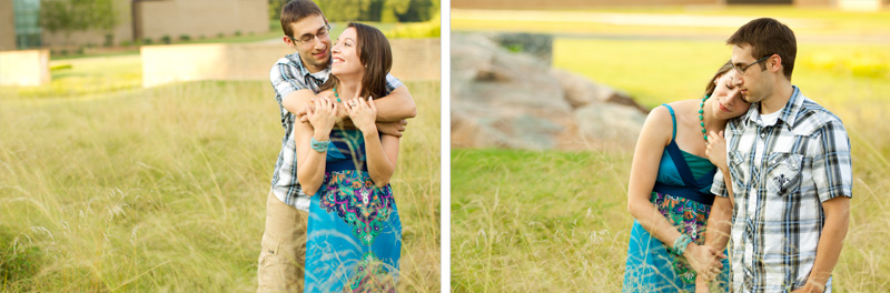 NCMA engagement photos