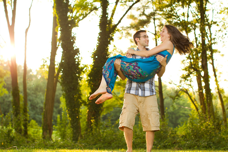 NCMA engagement photos