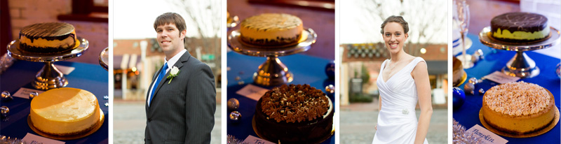 Cheesecake bar at a wedding (20)