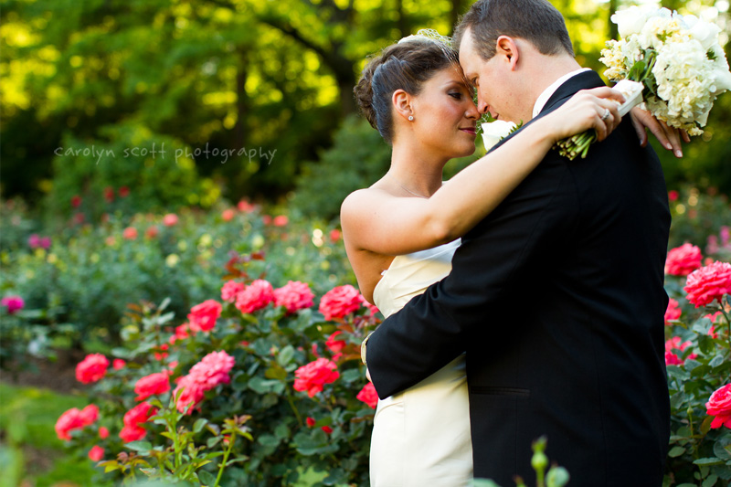 Raleigh Rose Garden wedding