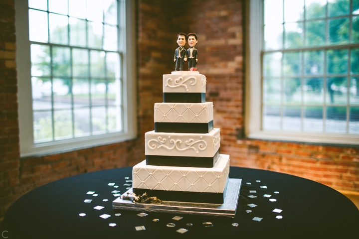 Same sex wedding cake toppers