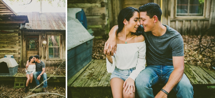 Engagement session in Pittsboro