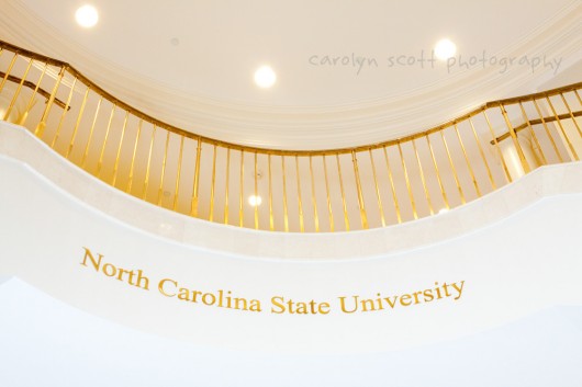 NCSU alumni center bridal portraits