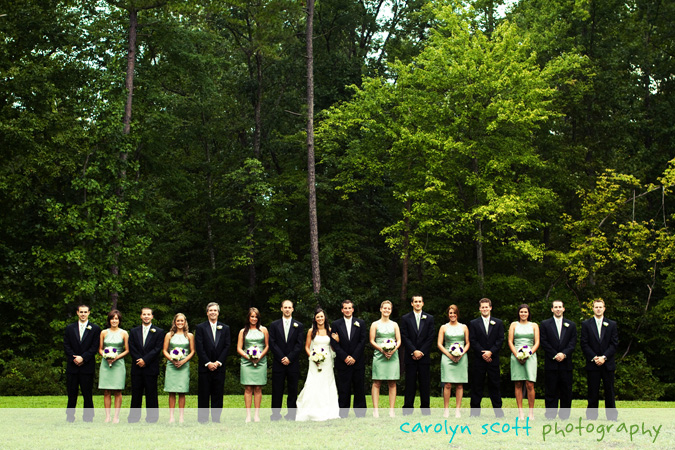raleigh bridal party