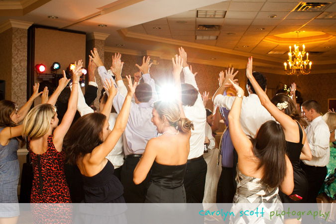 wedding reception dancing