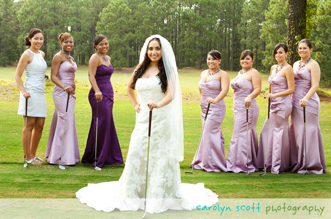 golf course wedding