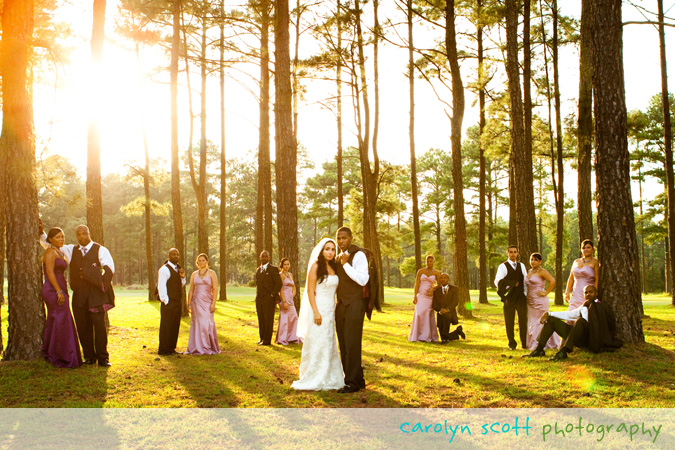 raleigh wedding photographer bridal party