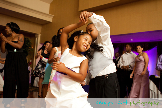 children dancing