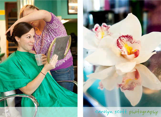 wedding hair salon