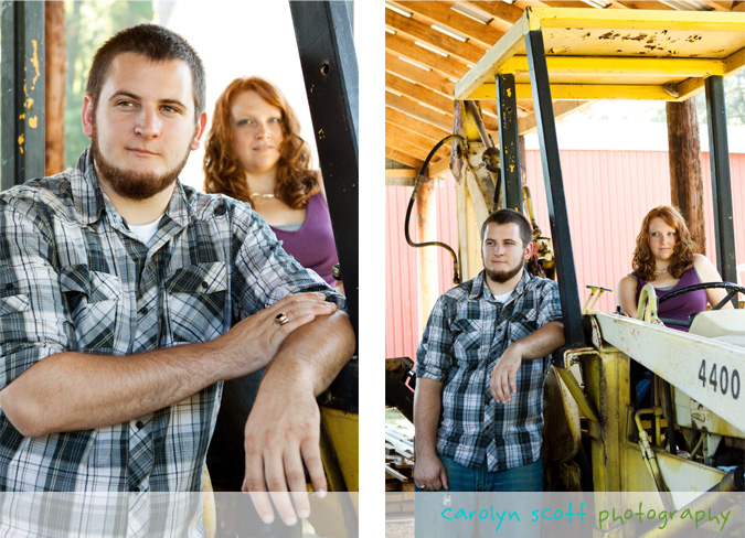 engagement photographer nc farm