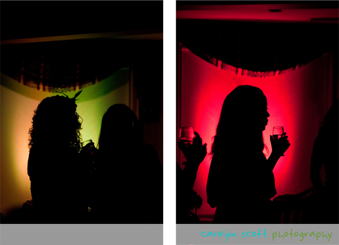 silhouettes wedding reception silhouettes wedding reception