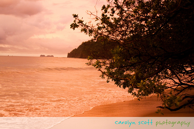 costa rica sunset costa rica sunset