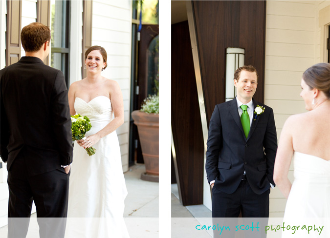 wedding photographs first look