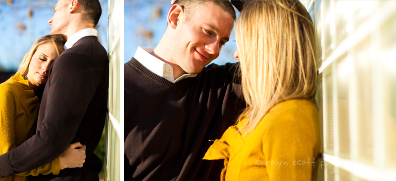 downtown raleigh engagement photographs