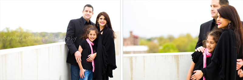 Downtown Raleigh family portraits