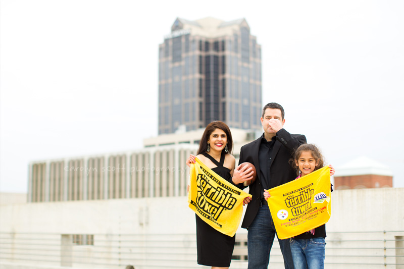 Downtown Raleigh family portraits