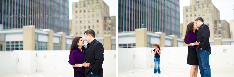 downtown Raleigh engagement