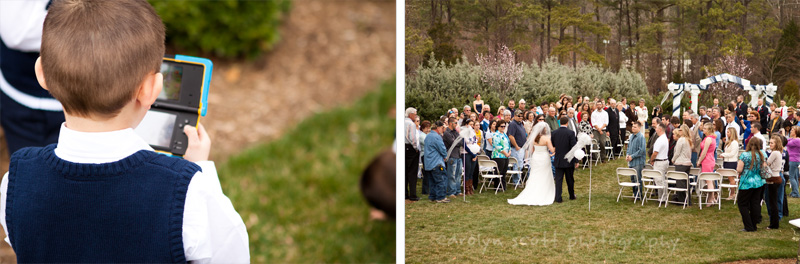 Rand-Bryan House wedding ceremony