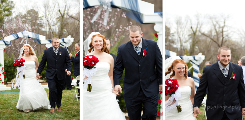 outdoor wedding march raleigh nc