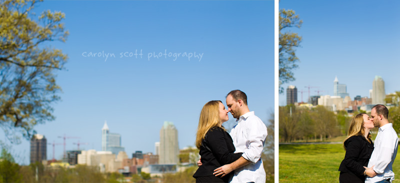 Raleigh NC engagement photographer