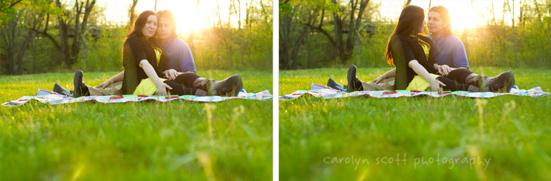 Hillsborough engagement session