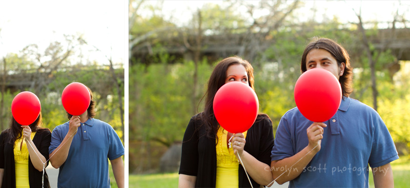 engagement session props