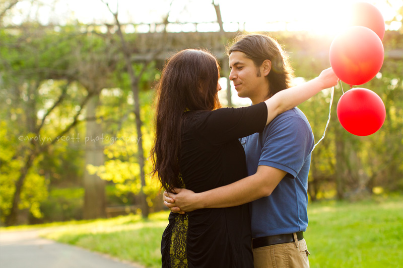 engagement session props