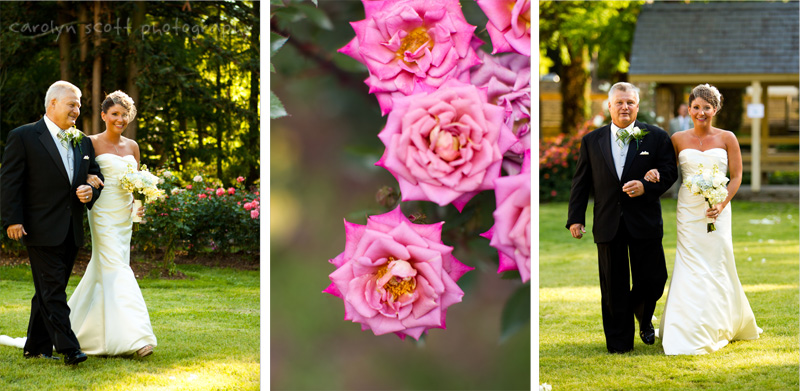 Raleigh Rose Garden and Little Theatre wedding