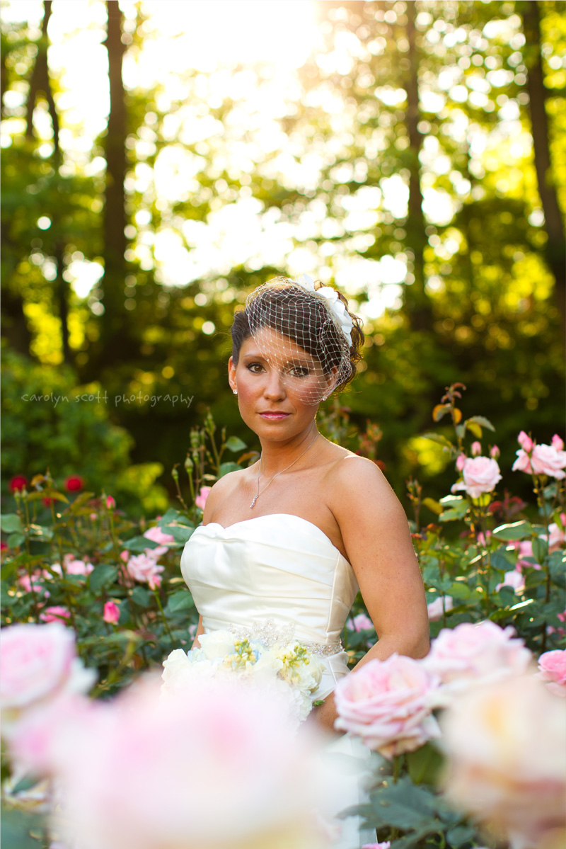 Raleigh bridal portrait