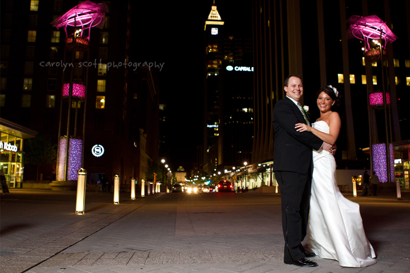 Fayetteville portraits at night