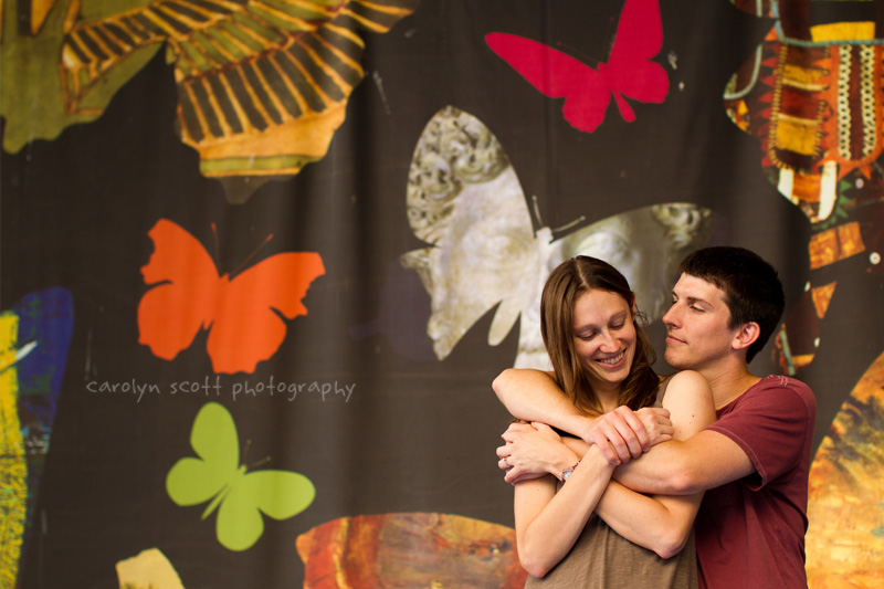 North Carolina Museum of Art engagement session