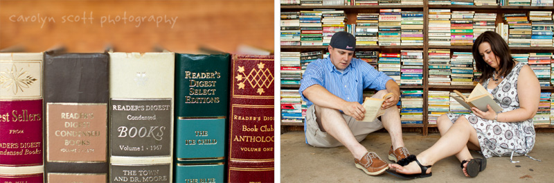 Books engagement props