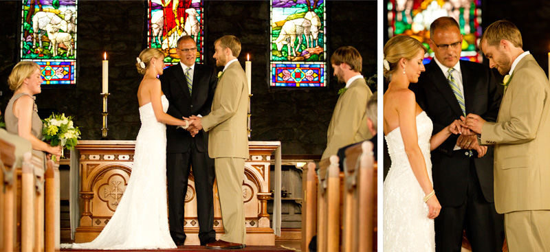 Grace Episcopal Church wedding Asheville