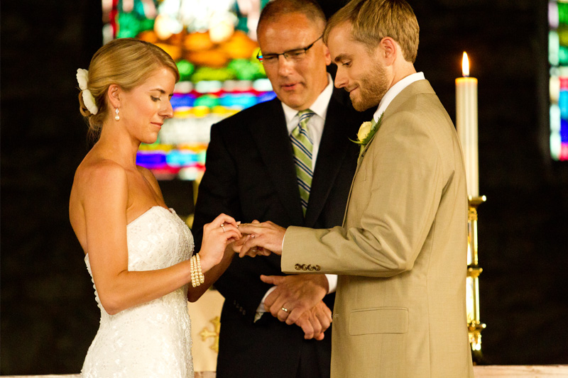 Grace Episcopal Church wedding Asheville