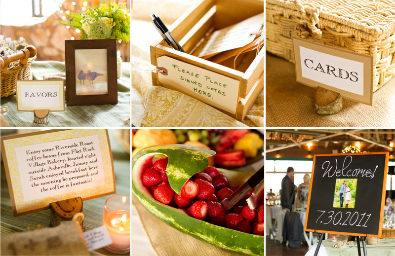 Crest Center wedding Asheville NC