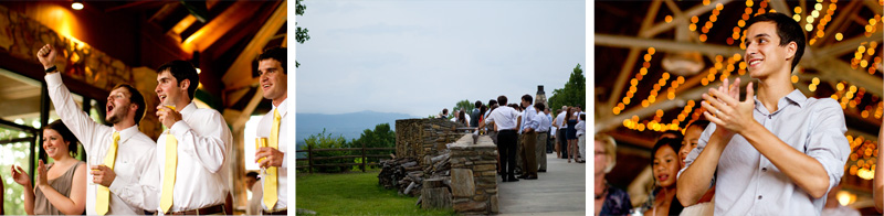 Crest Center wedding Asheville NC