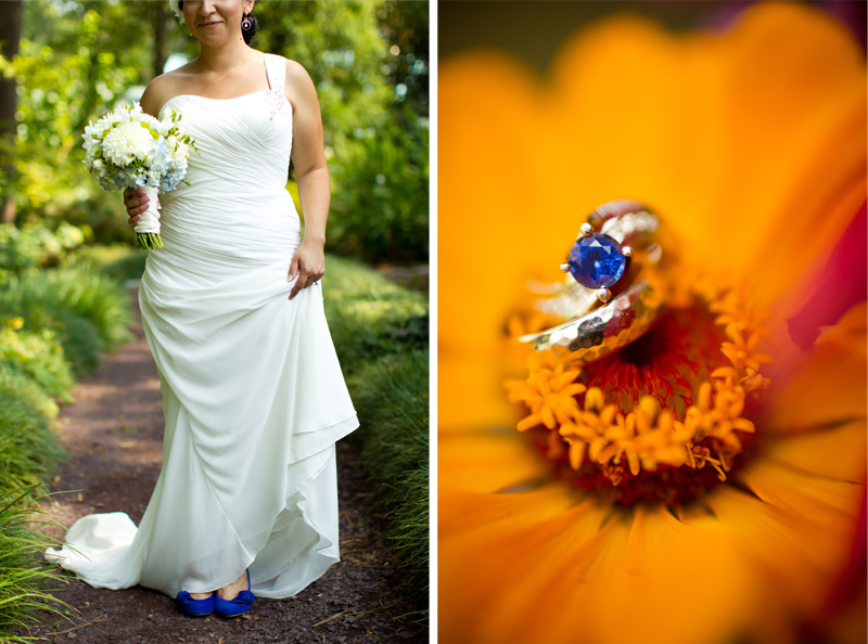 Blue Wedding Shoes Blue Sapphire Wedding Ring