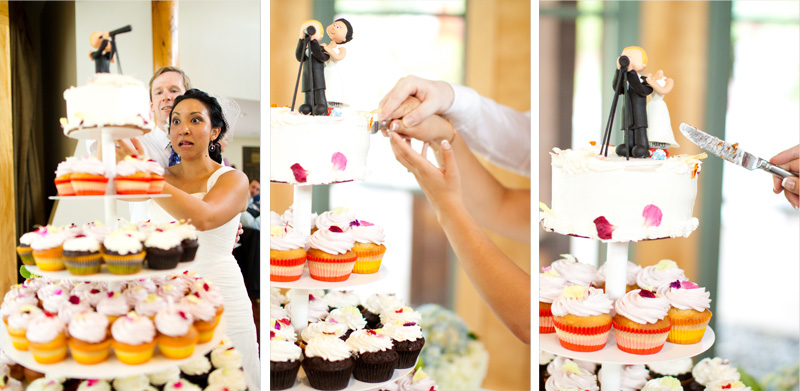 Cupcake Wedding Cake