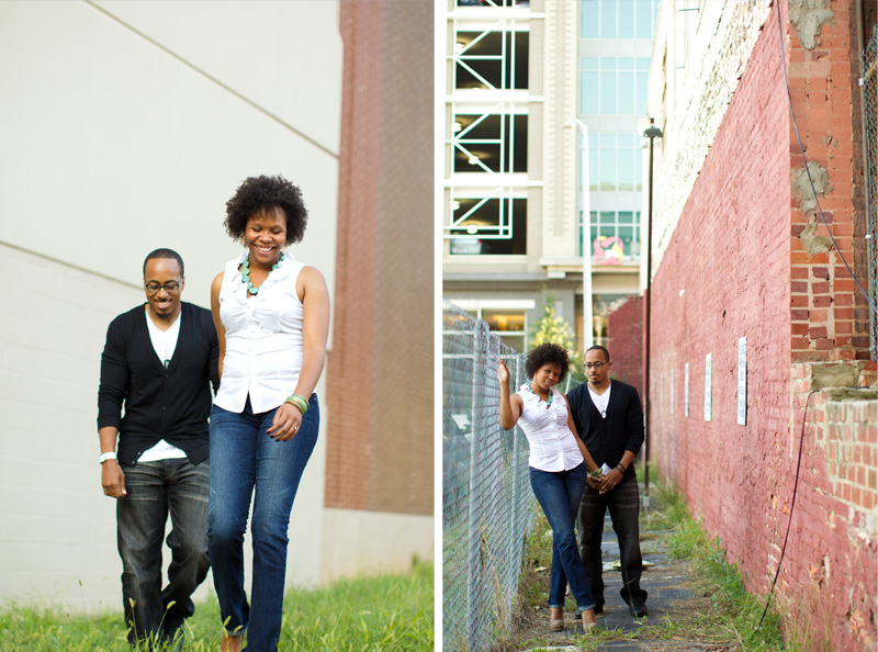 Downtown Raleigh engagement session (5)