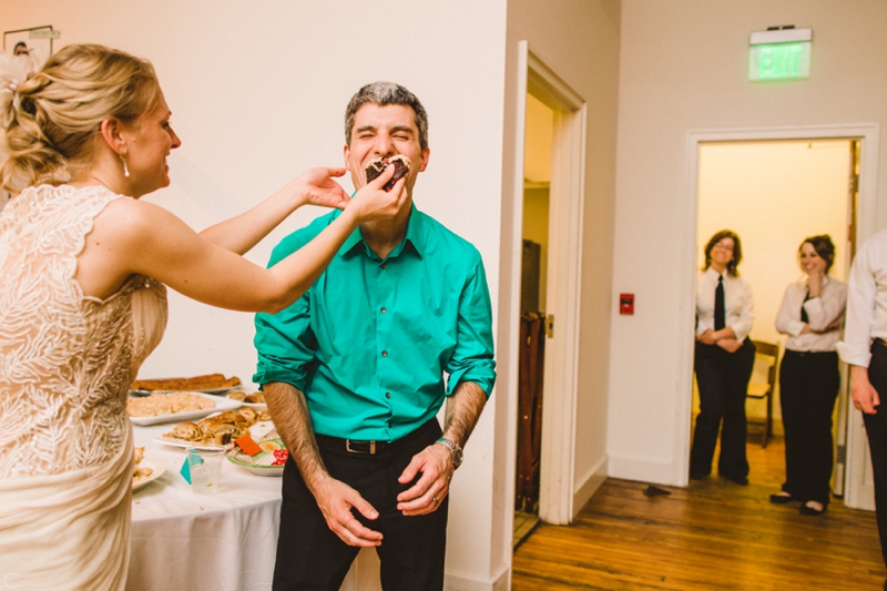 DIY city wedding at the Stockroom in Raleigh North Carolina (6)
