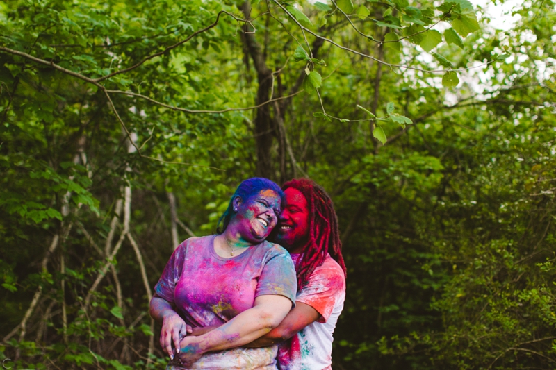 cooking and holi powder engagement session (6)