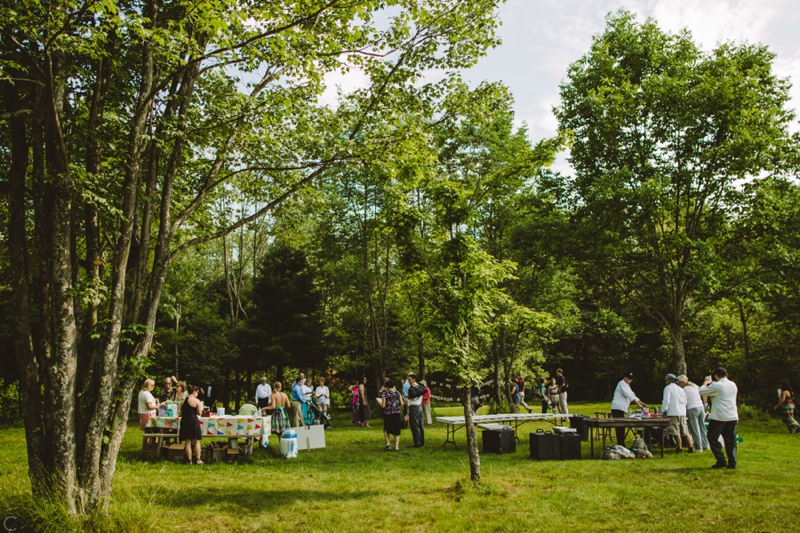 outdoor wedding at Griffis Sculpture Park upstate New York (37)