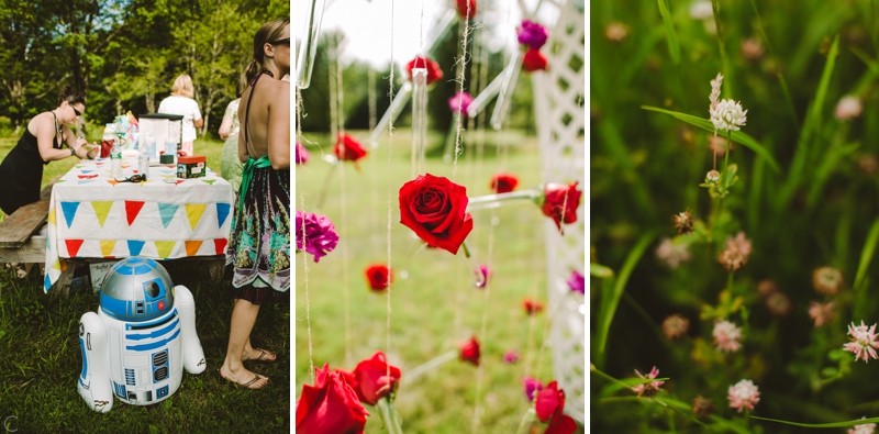 outdoor wedding at Griffis Sculpture Park upstate New York (36)