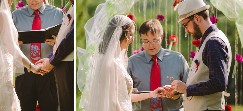 outdoor wedding at Griffis Sculpture Park upstate New York (27)